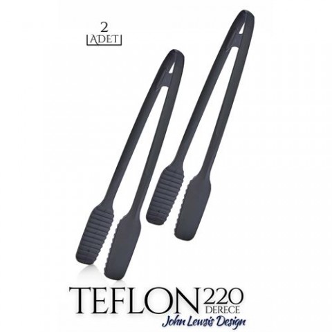 ModaCar Teflon Kızartma Izgara Maşası 2 li Set J.Lewis Design