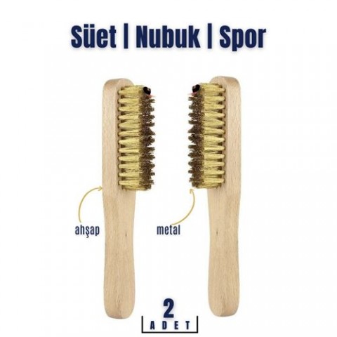 ModaCar 4 ADET Ayakkabı Fırçası 2li SET Zappone Design 718744