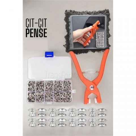 ModaCar 4 PAKET Penseli Çıtçıt Seti 800 lü Paket 720332