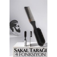 ModaCar 4 ADET Sakal Tarama Fırçası Absolute Professional 719584