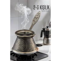 ModaCar 4 ADET Cezve 2-3 Kişilik ZAMAK İndüksiyon Tabanlı 720005