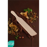 ModaCar 4 ADET Ahşap Bisleç Çevirgeç Doğal Gürgen Ağacı 720582
