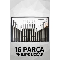 ModaCar Philips Uçlu 16 Parça Saat Telefon Tornavida Seti