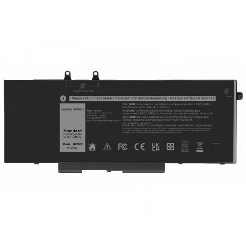 Hepbidolu  Dell Latitude 5401, 5501 Notebook Bataryası - 4 Cell - 15.2V