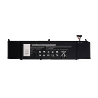 Hepbidolu  Dell Alienware M15, M17, XRGXX Notebook Bataryası - Ver.2 - 6 Cell