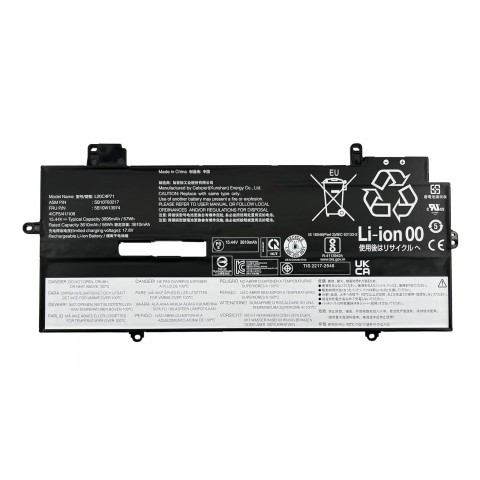 Hepbidolu  Lenovo ThinkPad X1 Carbon Gen9, L20C4P71 Notebook Bataryası