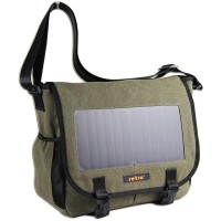 Hepbidolu  Solar 7 Watt 30L Yeşil Kanvas Omuz Çantası