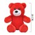 Peluş Ayı Oyuncak 20 cm Kırmızı