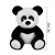 Peluş Oturan Panda Oyuncak 30 cm