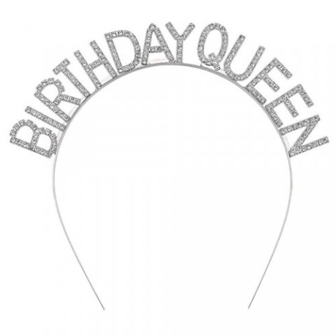 Birthday Queen Yazılı Kraliçe Taç