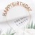 Renkli Kristal Taşlı Lüks Happy Birthday Taçı