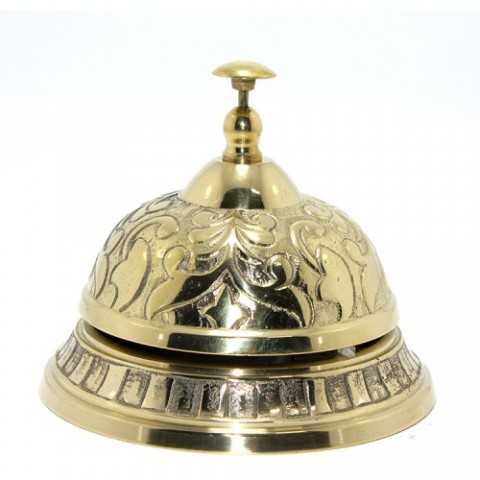 Pirinç Resepsiyon Çanı Model 1