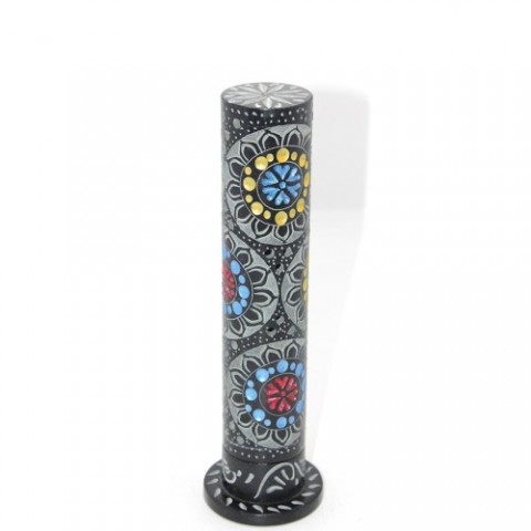 Obsidian Taşı İşlemeli Kule Tütsülük Model 6
