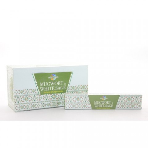 Hem Sacred Elements Mugwort & White Sage Masala Aromalı Çubuk Tütsü