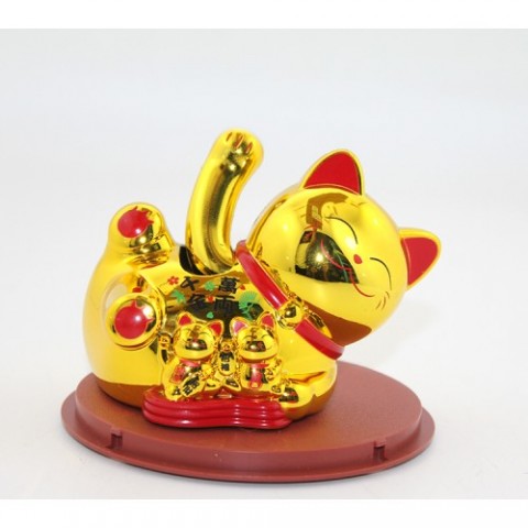 Pati Sallayan Şans Kedisi (Maneki Neko) Model 2