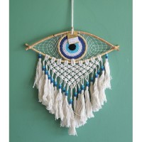 Rüya Kapanı Dream Catcher Göz Tasarımı Model 2