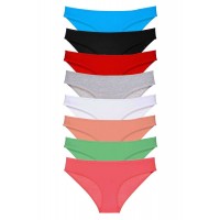 8 adet Süper Eko Set Likralı Kadın Slip Külot Set 6 Beden XL