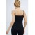Elite Life Kadın İp Askılı İz Yapmaz Uzun Siyah Atlet 846 Beden L-XL