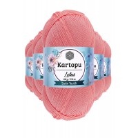 5 Adet Lotus Bikini Büstiyer Bluz Örgü İpi  K766 Gül Pembe