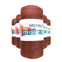 5 Adet Polyester Makrome İpi 2060 Taba 100 gr