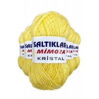 5 Adet Mimoza Kristal Işıltılı Şal Patik Yelek İpi 48