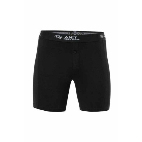 Likralı Uzun Erkek Boxer Siyah - 1114A Beden 2XL