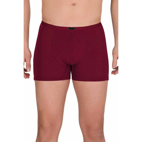 Erkek Modal Boxer Short Bordo 4488B Beden XL