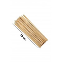 Ahşap Çöp Şiş Çubuğu 30 Cm - 50 Adet
