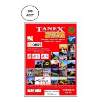 Tanex Tw-2016 99,1x34 Mm Lazer Etiket 100 Adet