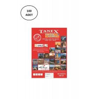 Tanex Tw-2096 Lazer Etiket 43X8.5 Mm 100 Lü