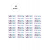 J-250 Jumbo Boy Çöp Torbası 80 x 110 cm 10 Lu Rulo x 50 Paket = 500 Adet (Mavi)