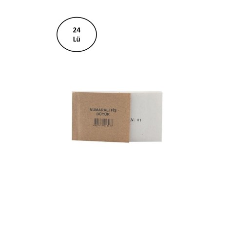 Sam Numaralı Fiş Büyük Paketli 24'lü
