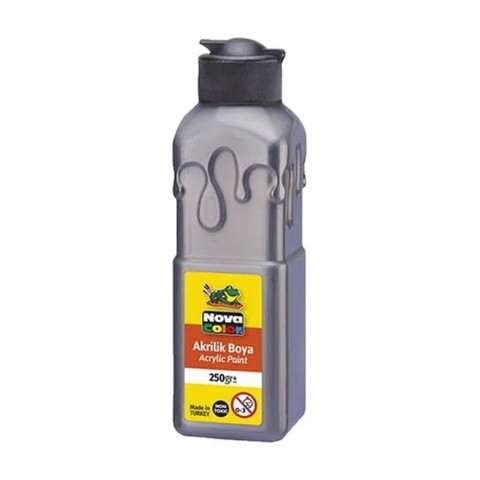 Nova Color NC-3023 250 gr Gümüş Akrilik Boya