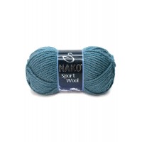 Sport Wool Atkı Bere Ceket Yelek Örgü İpi Yünü No: 185 Fırtına