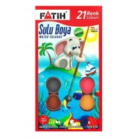 Fatih Sulu Boya 21 Renk King Size