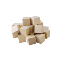 Südor Ahşap Küp Blok 20'li Naturel Sdr-BS125