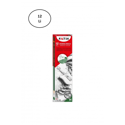 Fatih H Dereceli Kurşun Kalem (12 Li Paket)