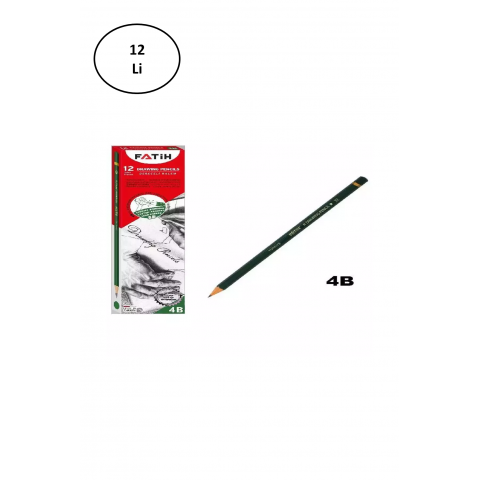 Fatih FA15010KL4B 12'li 4B Dereceli Kurşun Kalem