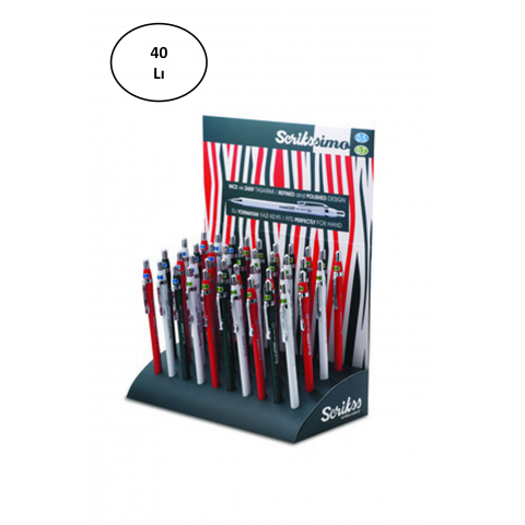 Scrikss Simo Color Versatil Kalem 40'lı