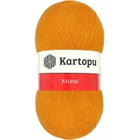 Kristal Çift Katlı El Örgü Lif İpi Portakal K312