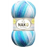 Elit Baby Mini Batik Bebe El Örgü İpi Okyanus 32455