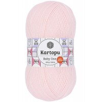 Baby One Tüylenmeyen El Örgü İpi Yünü Bebe Pembe K255