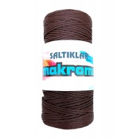 Polyester Makrome İpi 2070 Kahve 100 gr