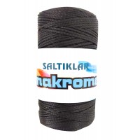 Polyester Makrome İpi SYH Siyah 100 gr