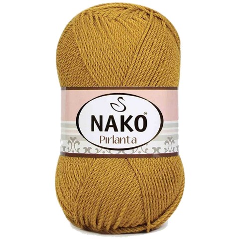 Pırlanta Amigurumi El Örgü İpi Yünü Altın 6706