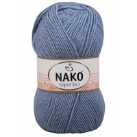 Süper İnci El Örgü İpi 100 gr Kot Mavi 1986