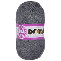 Dora El Örgü İpi Yünü 100 gr 008 Koyu Gri