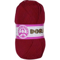 Dora El Örgü İpi Yünü 100 gr 034 Koyu Kırmızı