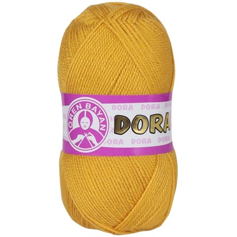 Dora El Örgü İpi Yünü 100 gr 102 Sarı
