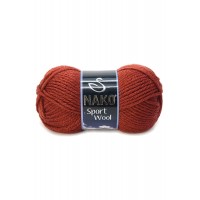 Sport Wool Atkı Bere Ceket Yelek Örgü İpi Yünü No: 4409 Kiremit